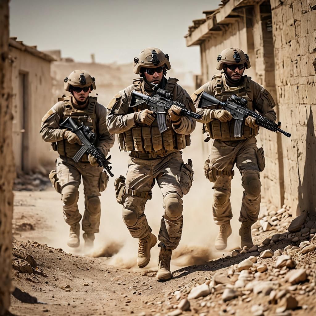 American Special Forces in Action