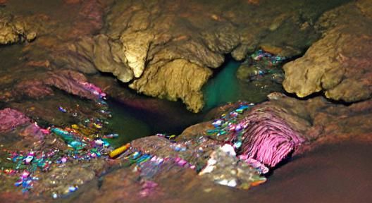 Bismuth Cave River Underground