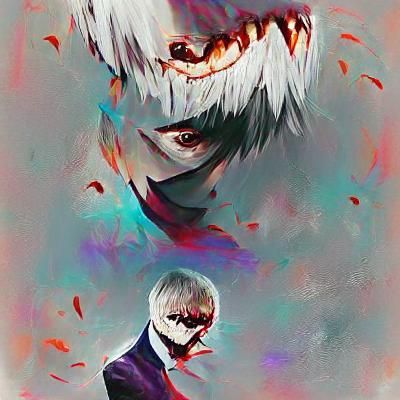 Kaneki AI Image
