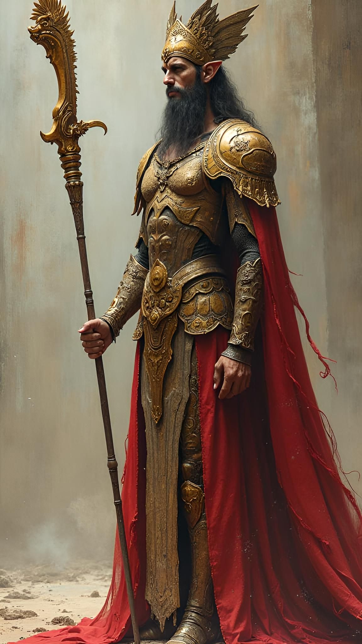 Abstract Geometric Pattern in Digital Style