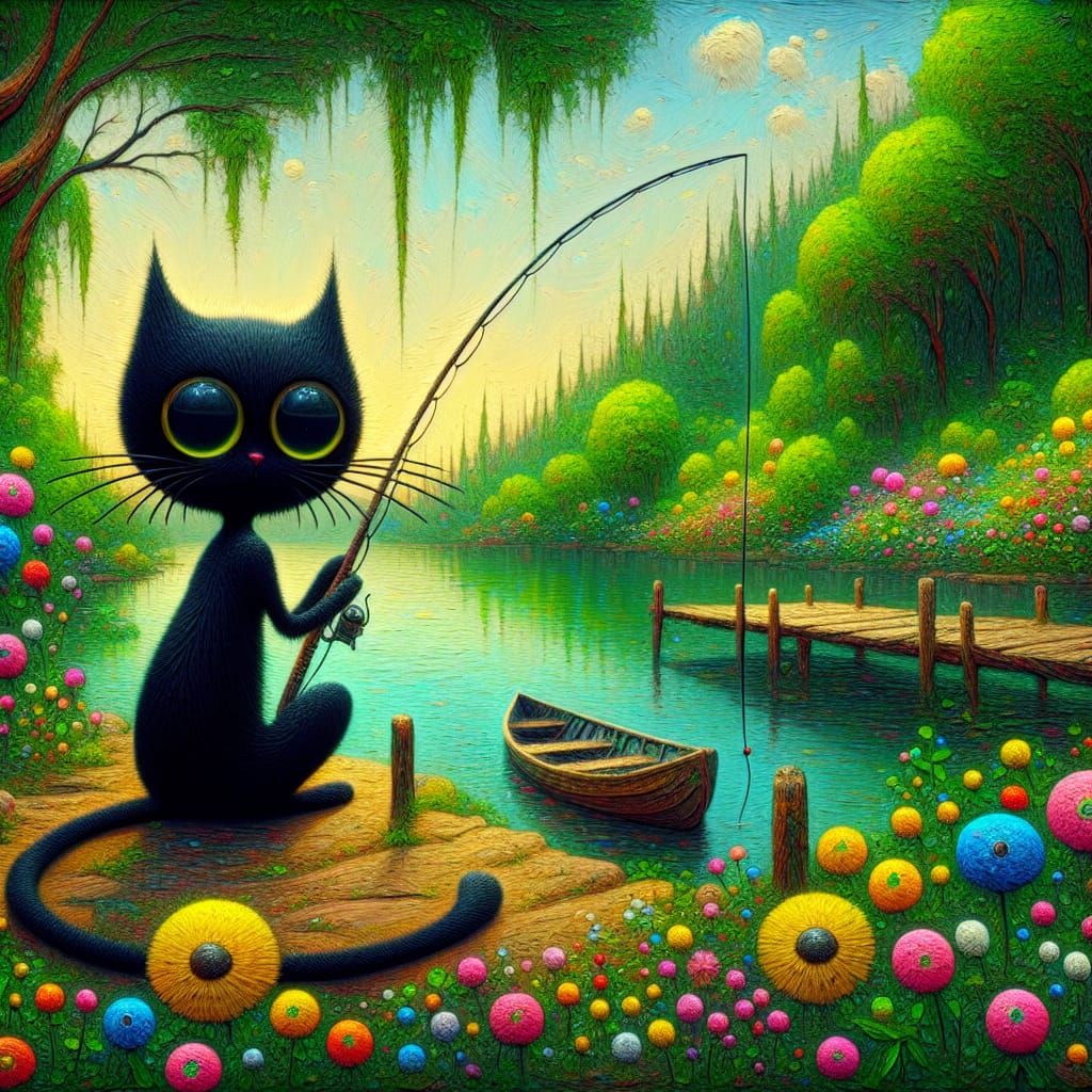 Skinny Cat Series #3