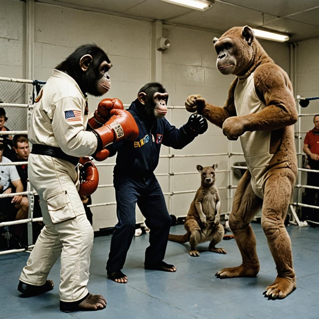 Space Chimp Ready to Box