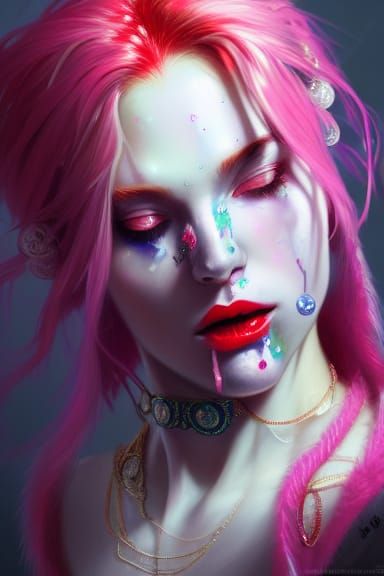Decora Vampire Portrait in Dynamic Lighting