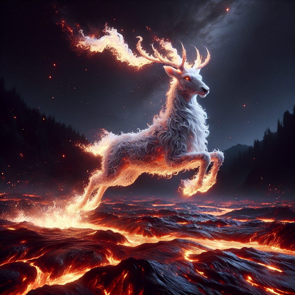 Fire Stag