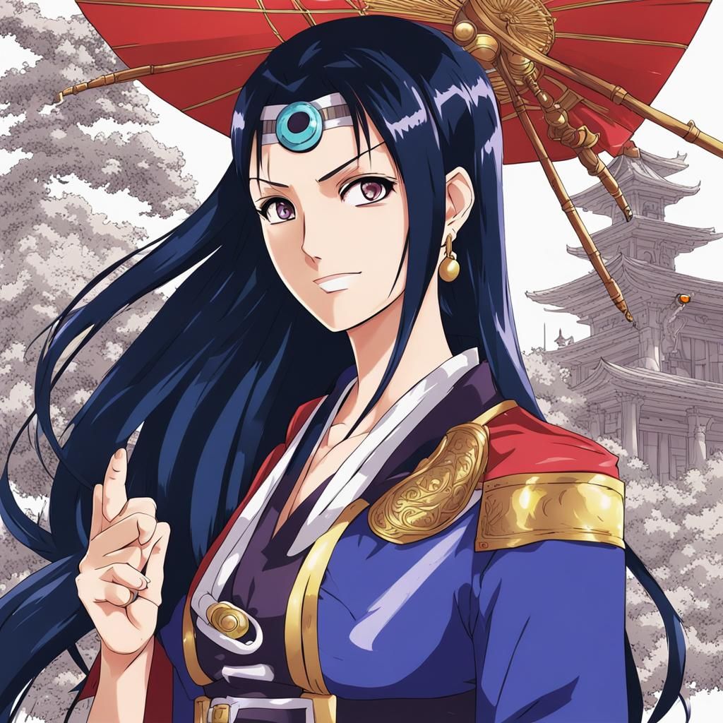 Nico Robin Anime Key Visual Art