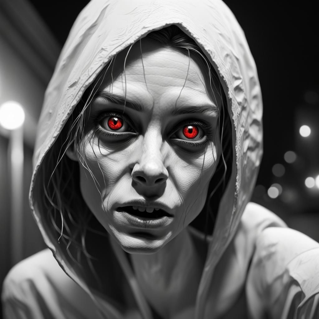 Creepy Cryptid Woman Captured on Security Camera