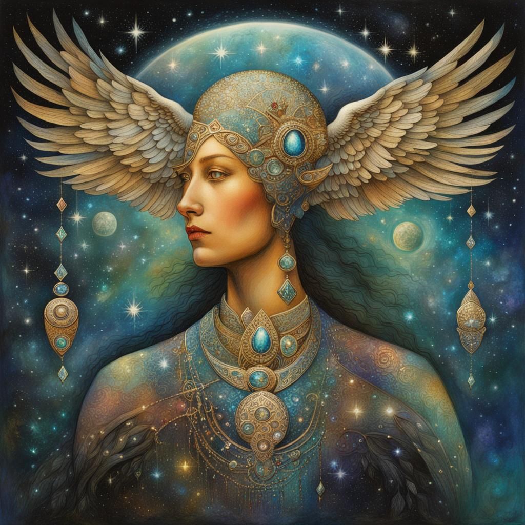 (bejeweled:2) galactic (oasis:3) starlight crescent woman-ea...