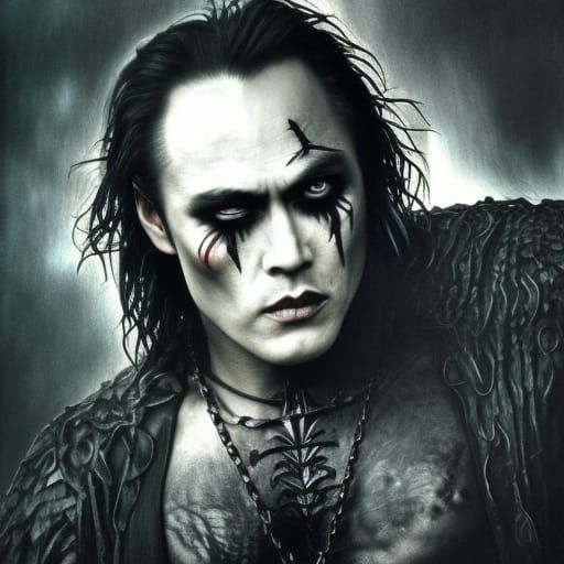 The Crow: Ultra Realistic Gothic Art