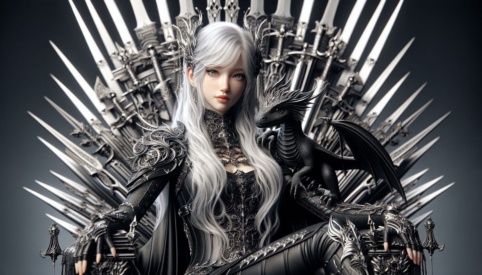 Daenerys on the Iron Throne