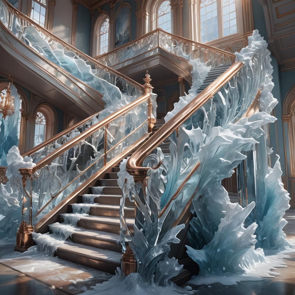 ice staircase