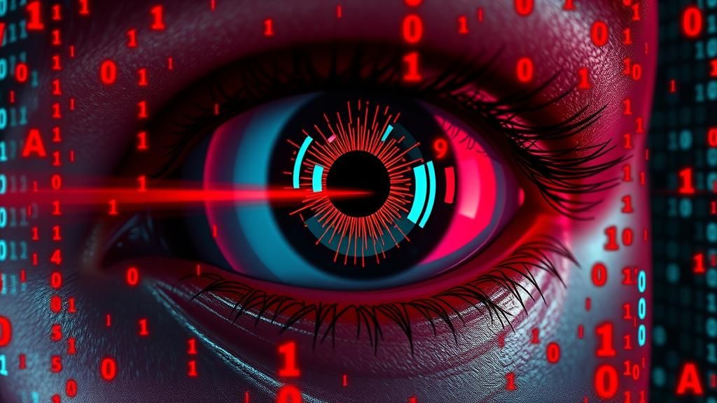 AI Movie Poster in Matrix Style