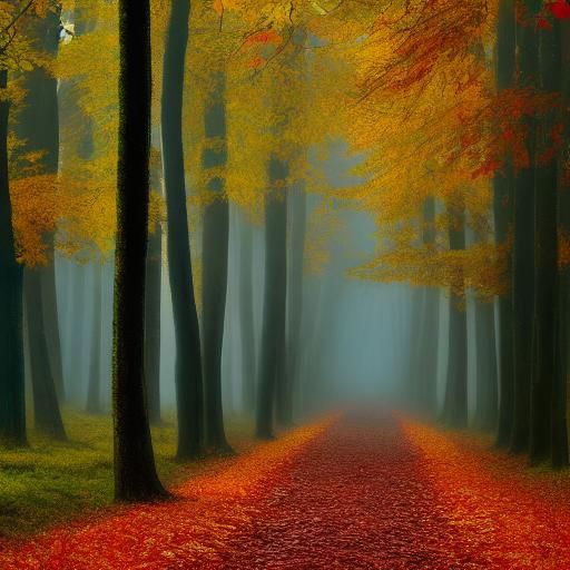 Tulip Forest Floor in Vivid Colors