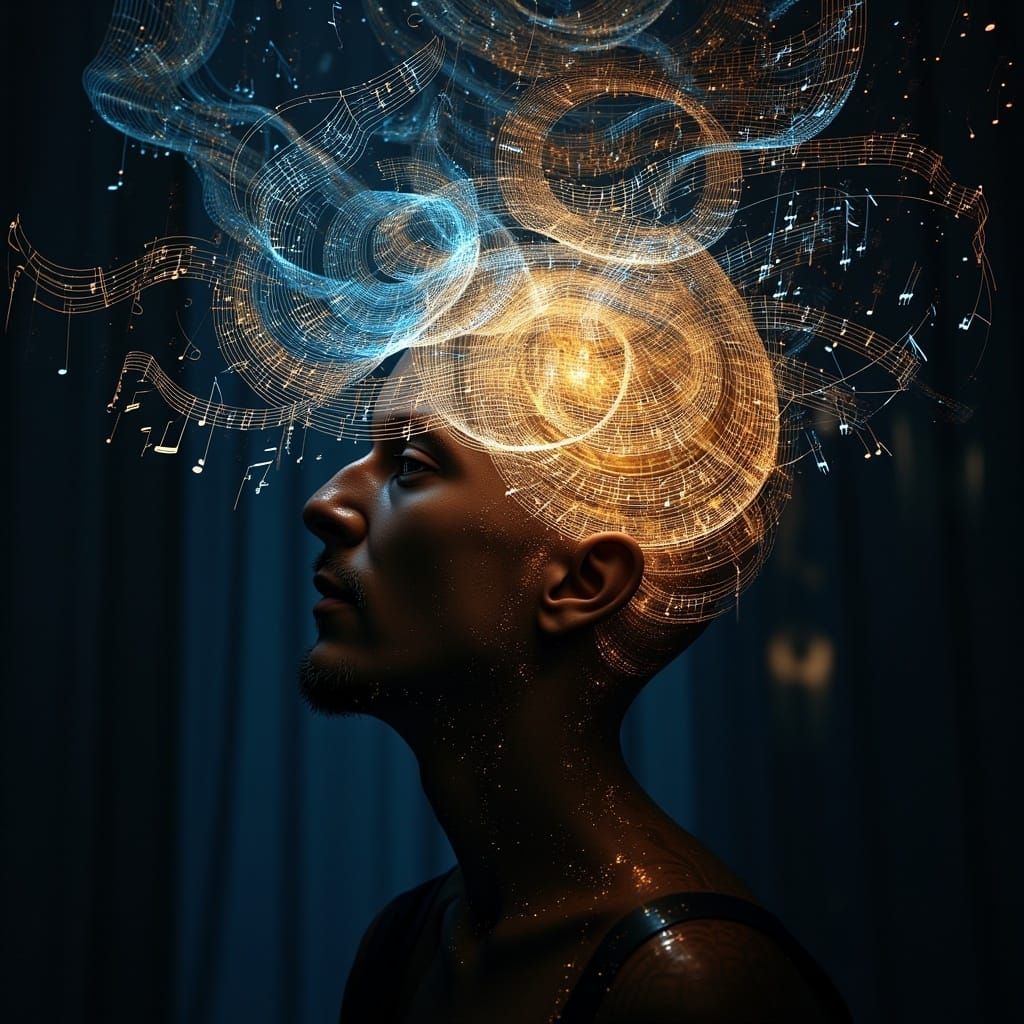 Prismatic Mind: Musical Explosion in Photography