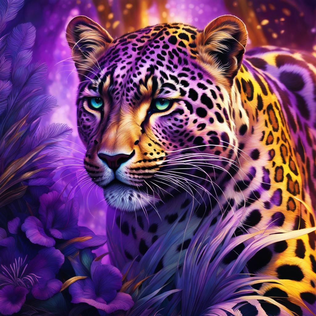 Prowling Through Violet Fields
