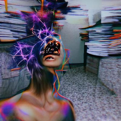 Abstract Dark Chaos: A Mental Landscape