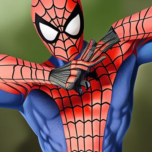 Spiderman Costume Malfunction: A Dark Fantasy Concept