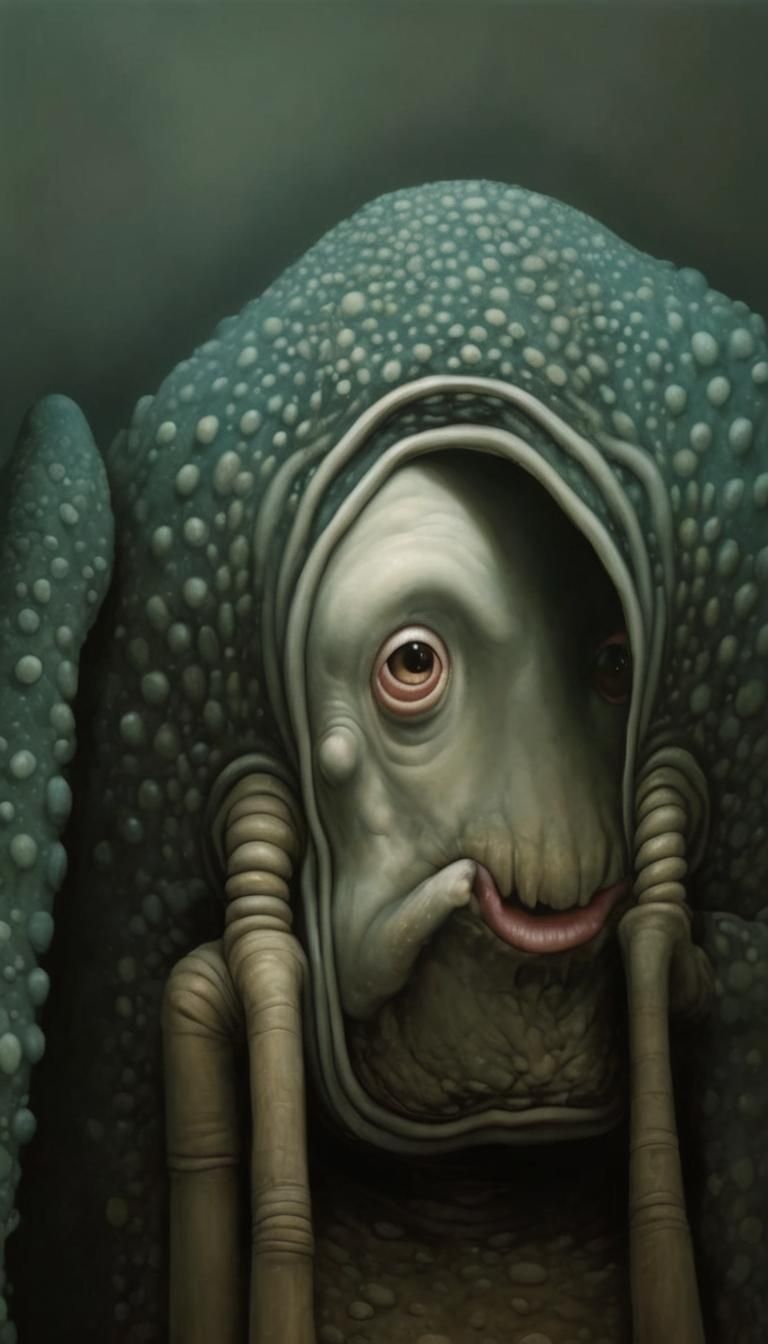 Surreal and Absurd World in Hyperrealism