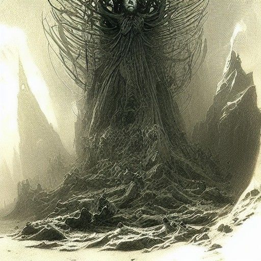 Lovecraftian Horror in Gothic Style