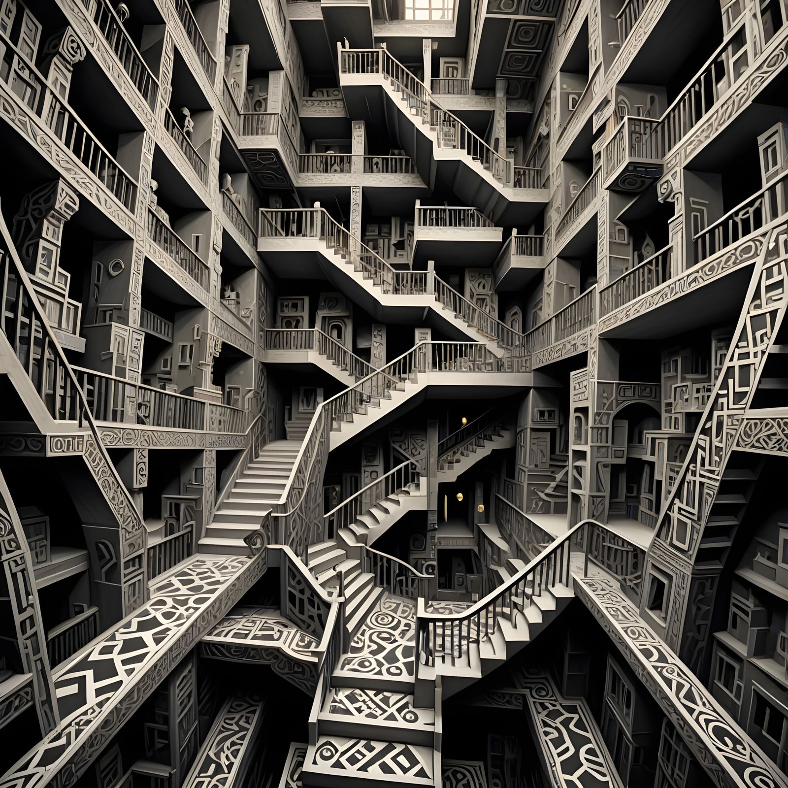 Escher staircase 1
