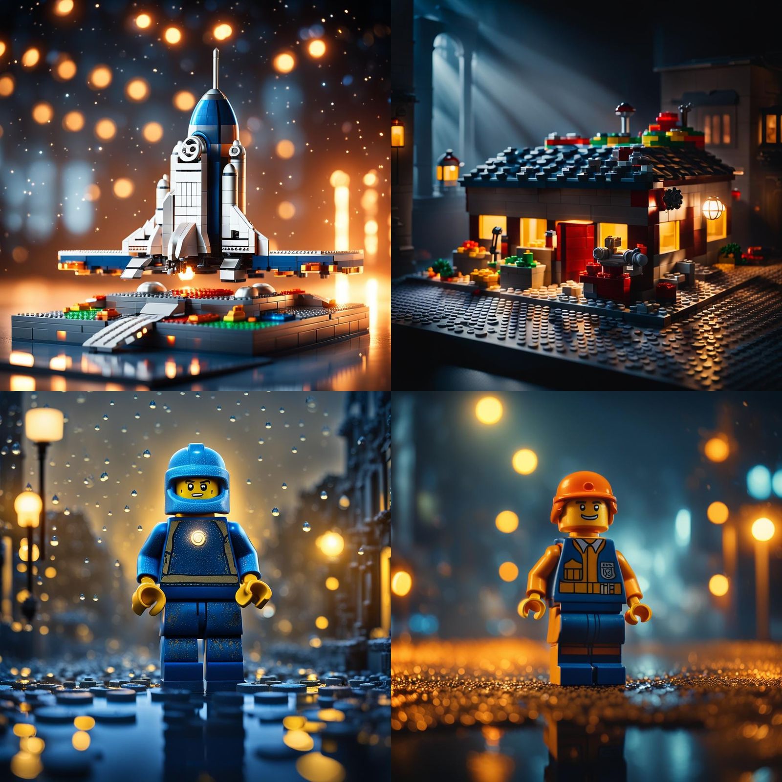 Hyperrealistic Lego Bricks in High Definition