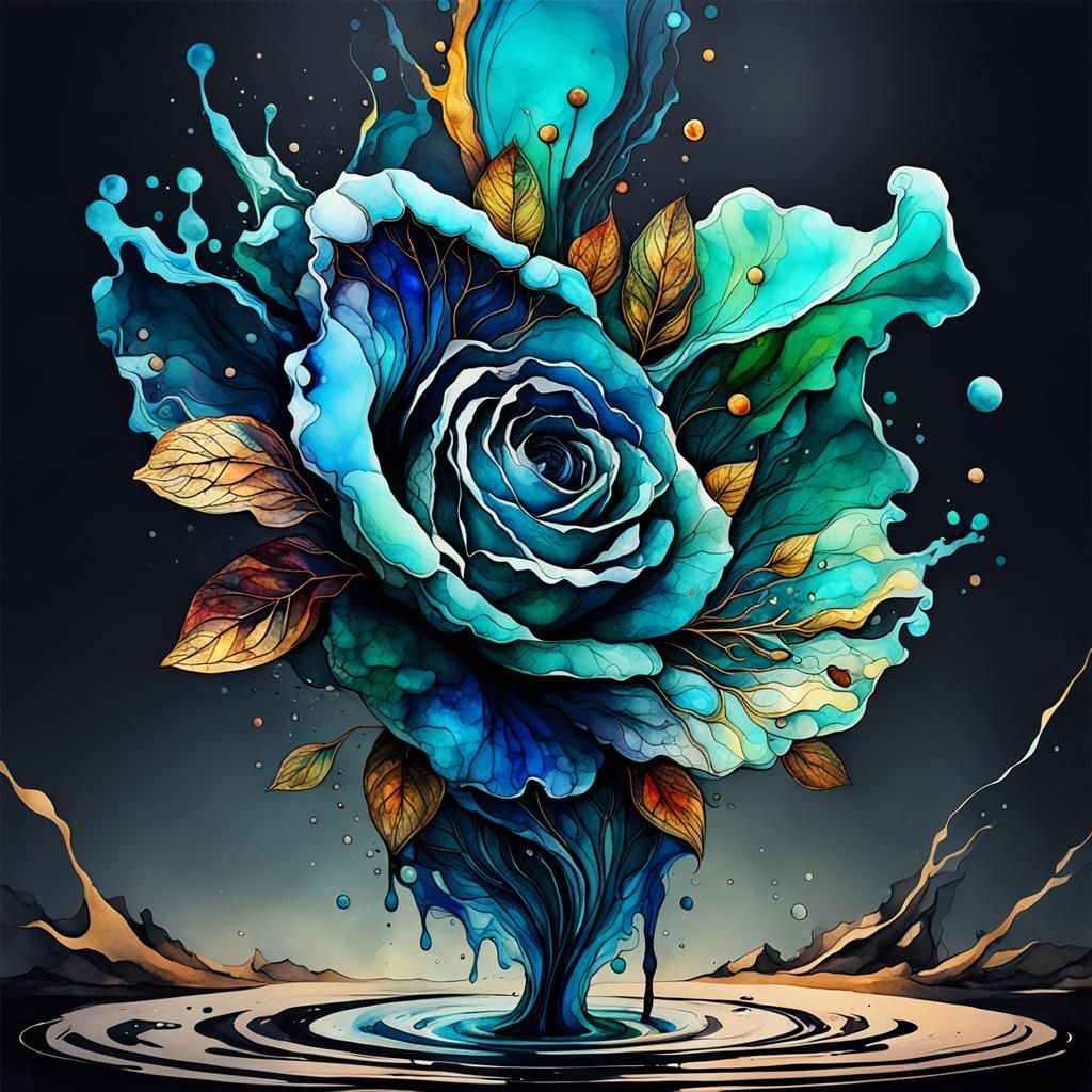 Rose emerging