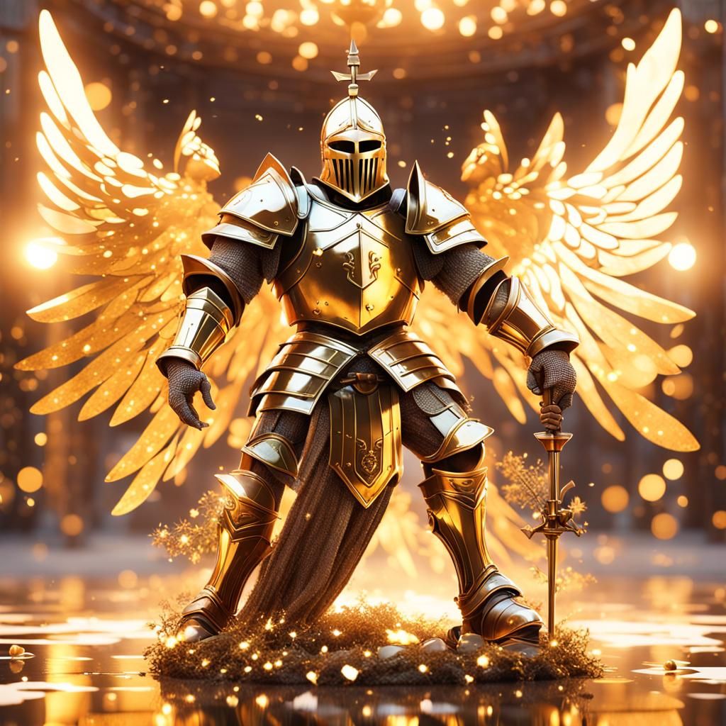 Golden Knight in Shining Armor, Lo-fi Motion Graphics