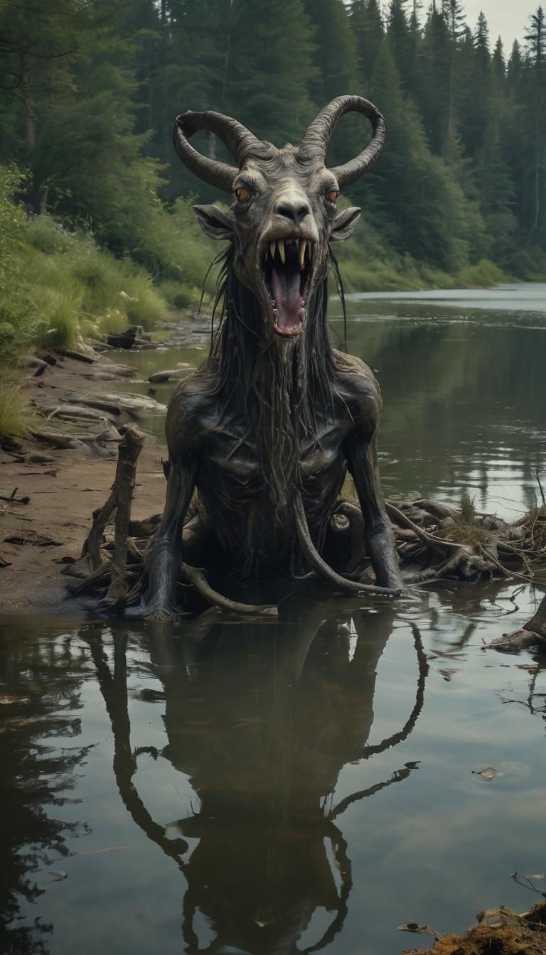 Sinister Goat by the Lake: Eldritch Horror