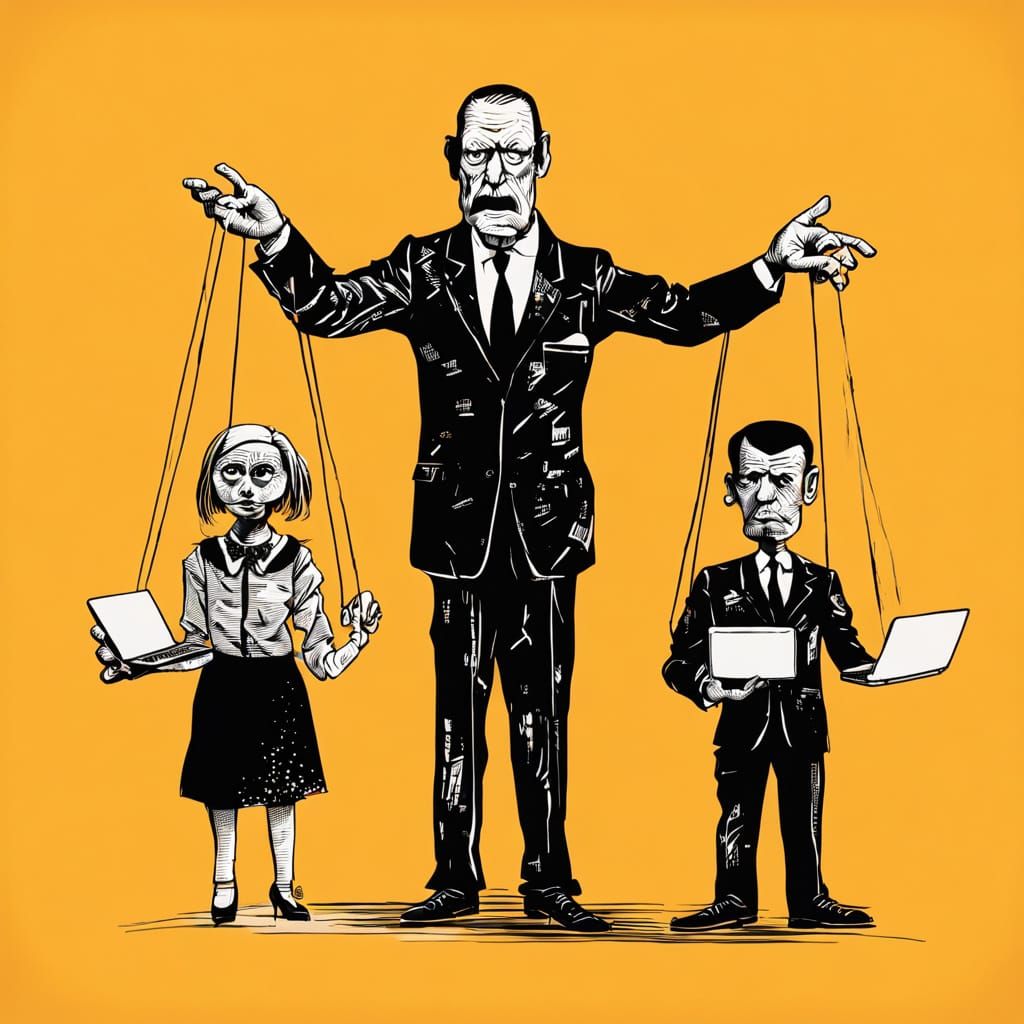 Powerful Puppeteer in a Suit