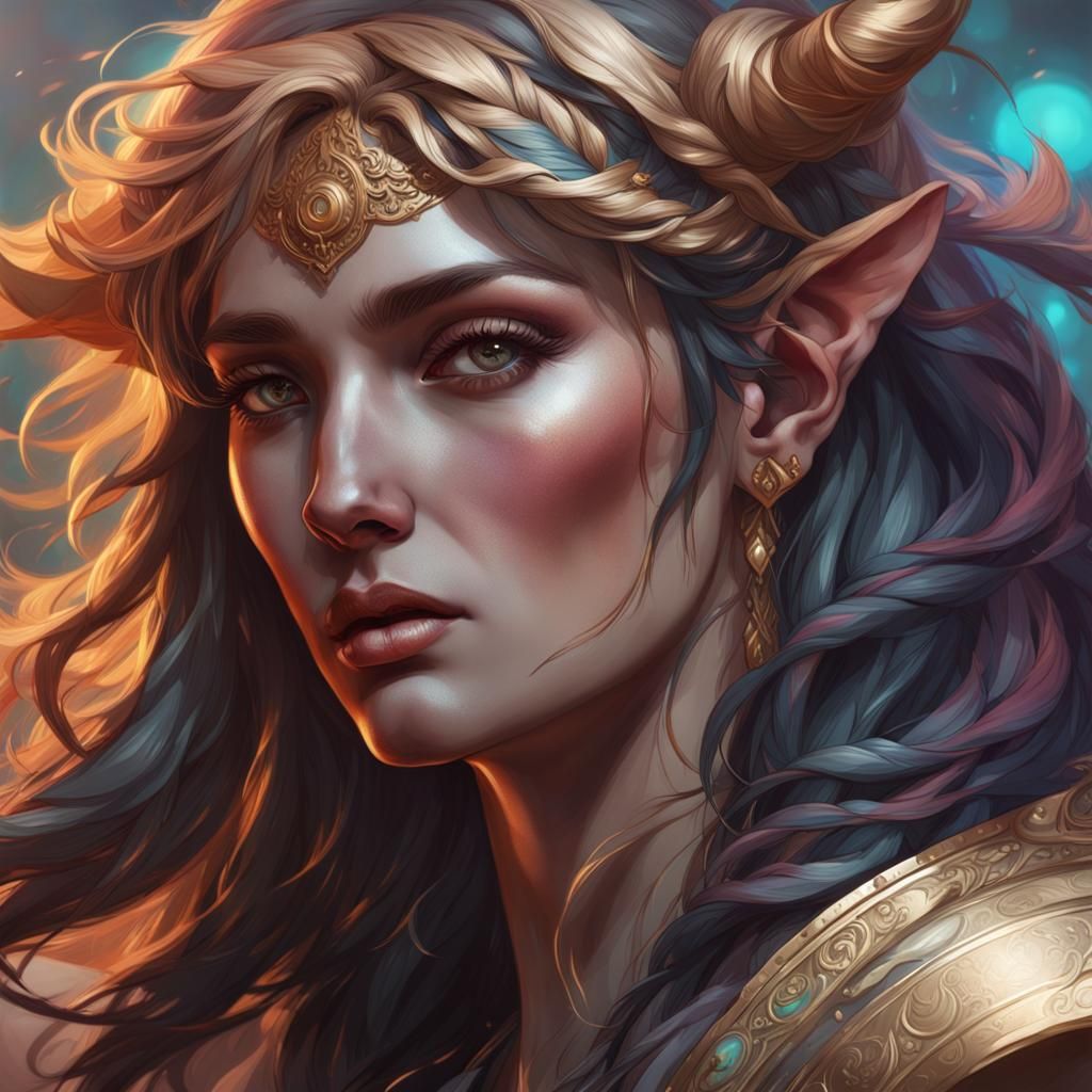 Centaur Transformation: Hyperdetailed Portrait in Unreal Eng...