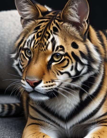 Abstract Mottled Pattern Generated by AI