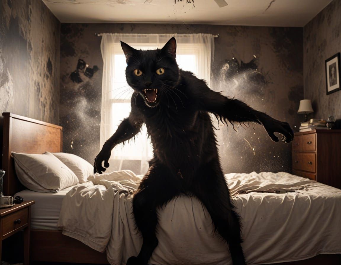 Distressed Wife Cares for Ailing Husband