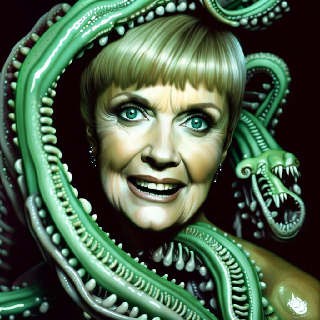 Florence Henderson in her lair