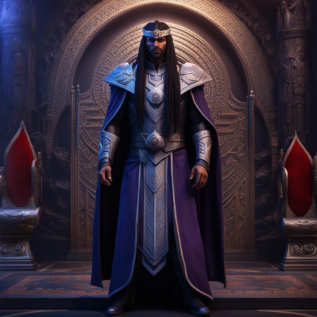 Draconian Prince Portrait in Unreal Engine 5