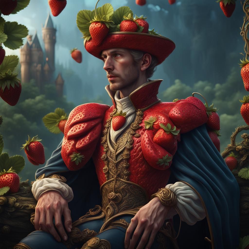 Fantastical Royal Husband in Detailed Matte Painting