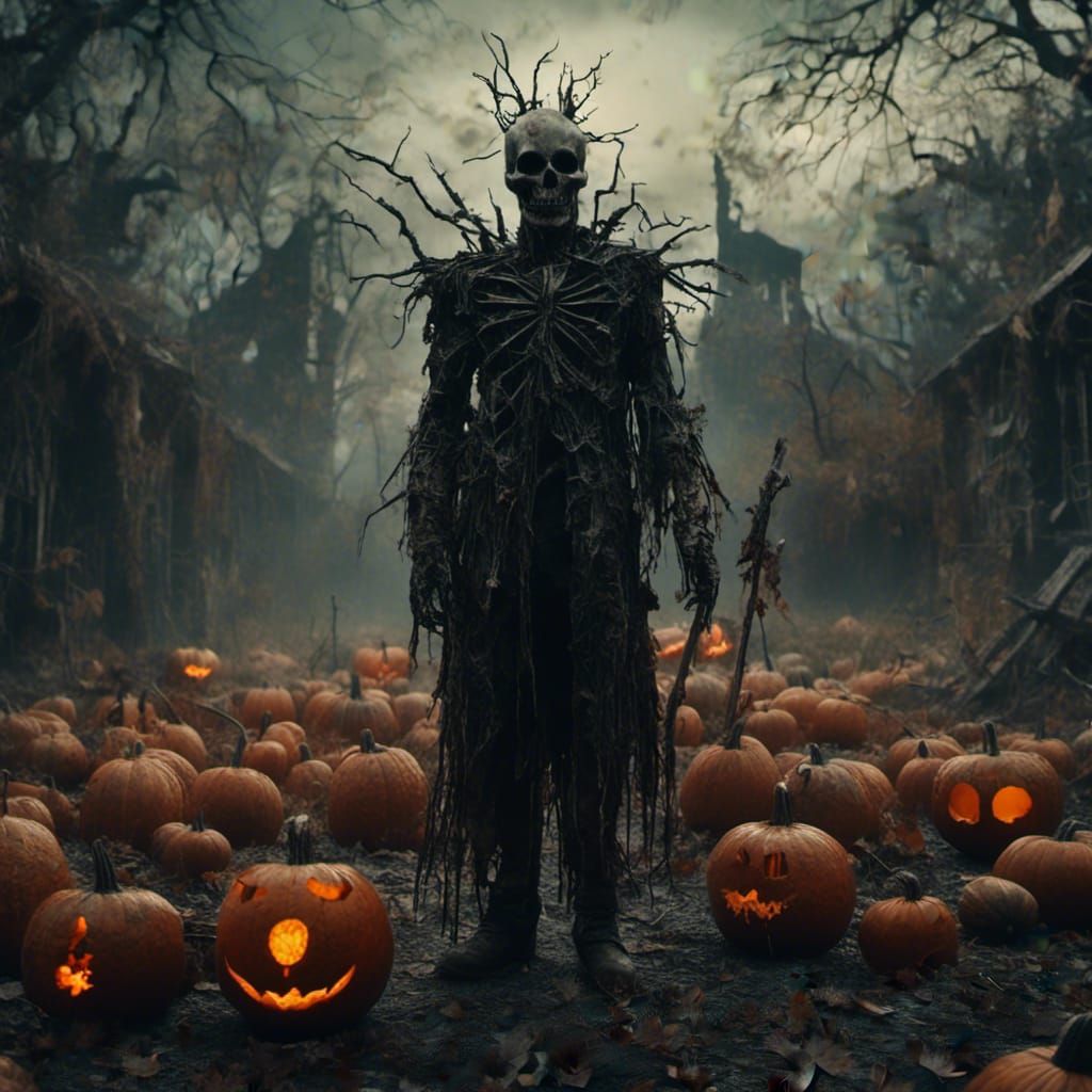 Jack the Pumpkin King in Macabre Style