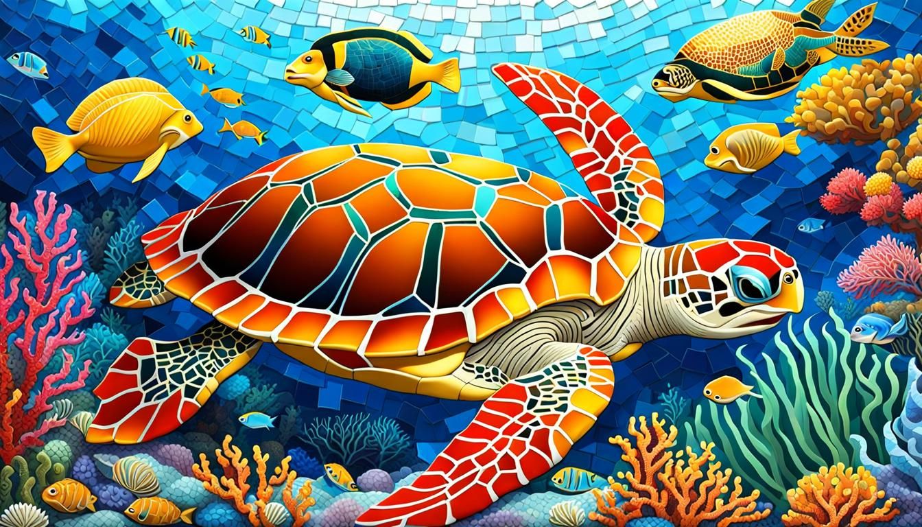 My Mosaic Turtle Life  N° 3