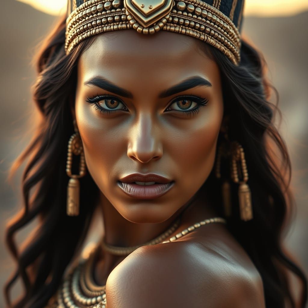 Elegant Ancient Egyptian Goddess Captured in Cinematic Film ...