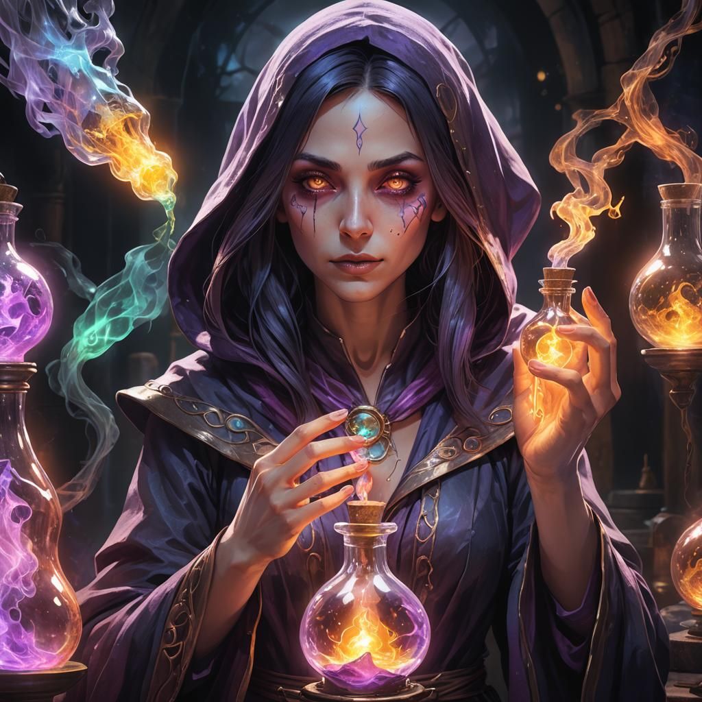 Ethereal Mage Emerges from Mortal Form