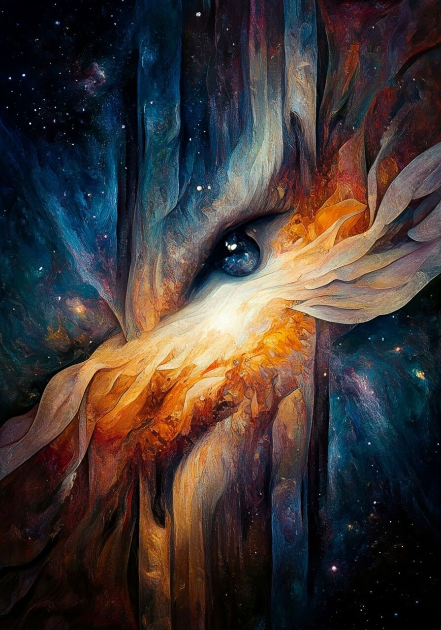 Where We Meet & Miss in Impasto Fabric of the Universe