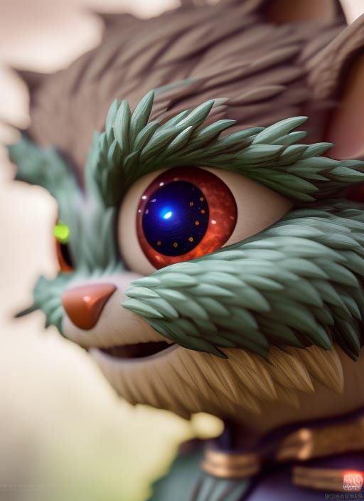 Gnomes in Wild Wood: Ryden-esque Pastel Art