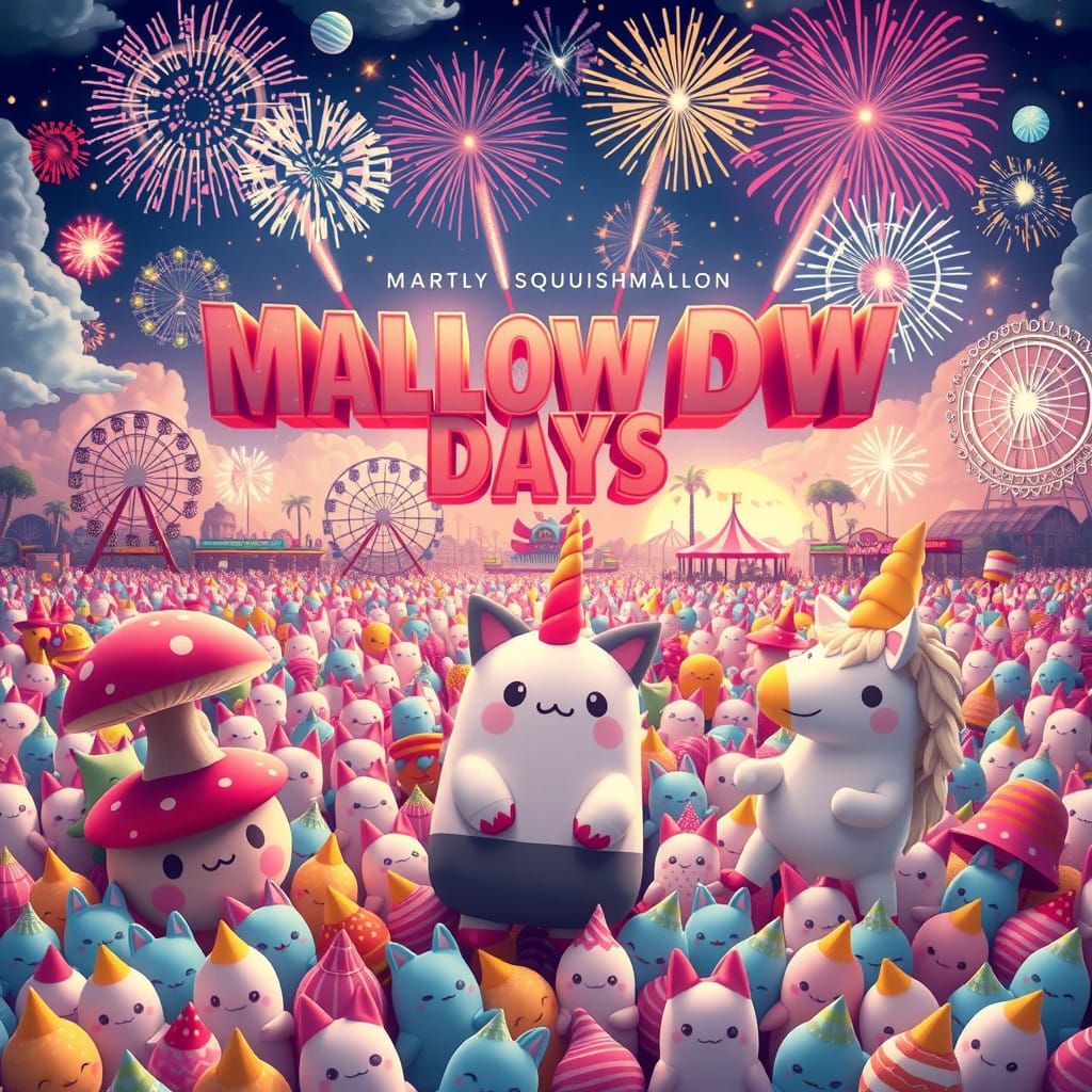 Squishmallows Celebrate Whimsical Mallow Days Festival