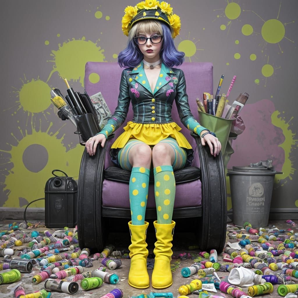 Chaotic Glitch Art: Centralized Vacuumism