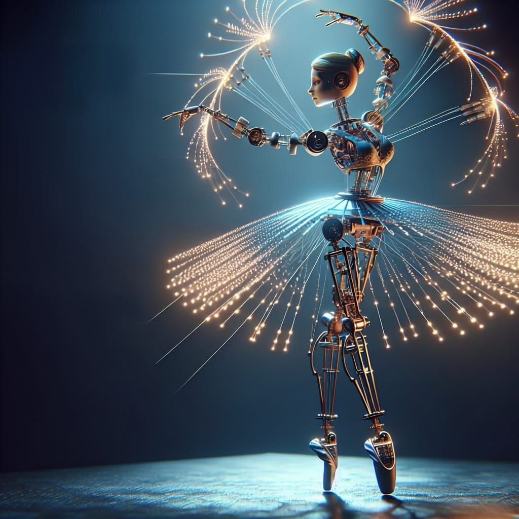 Animatronic Ballerina Dances with Capacitance Trails