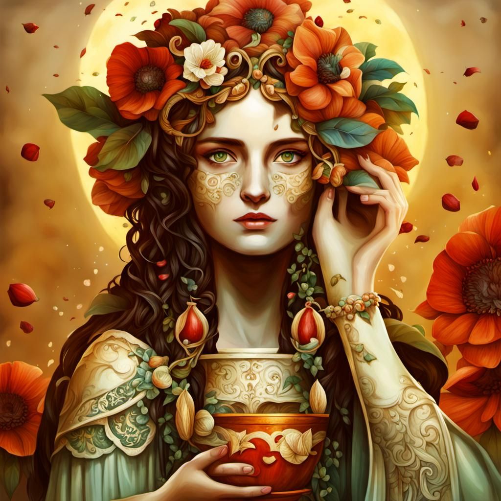 AI Image of Persephone