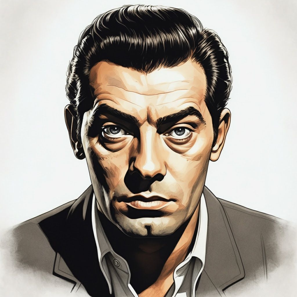 Peter Lorre: Detailed Pencil Portrait