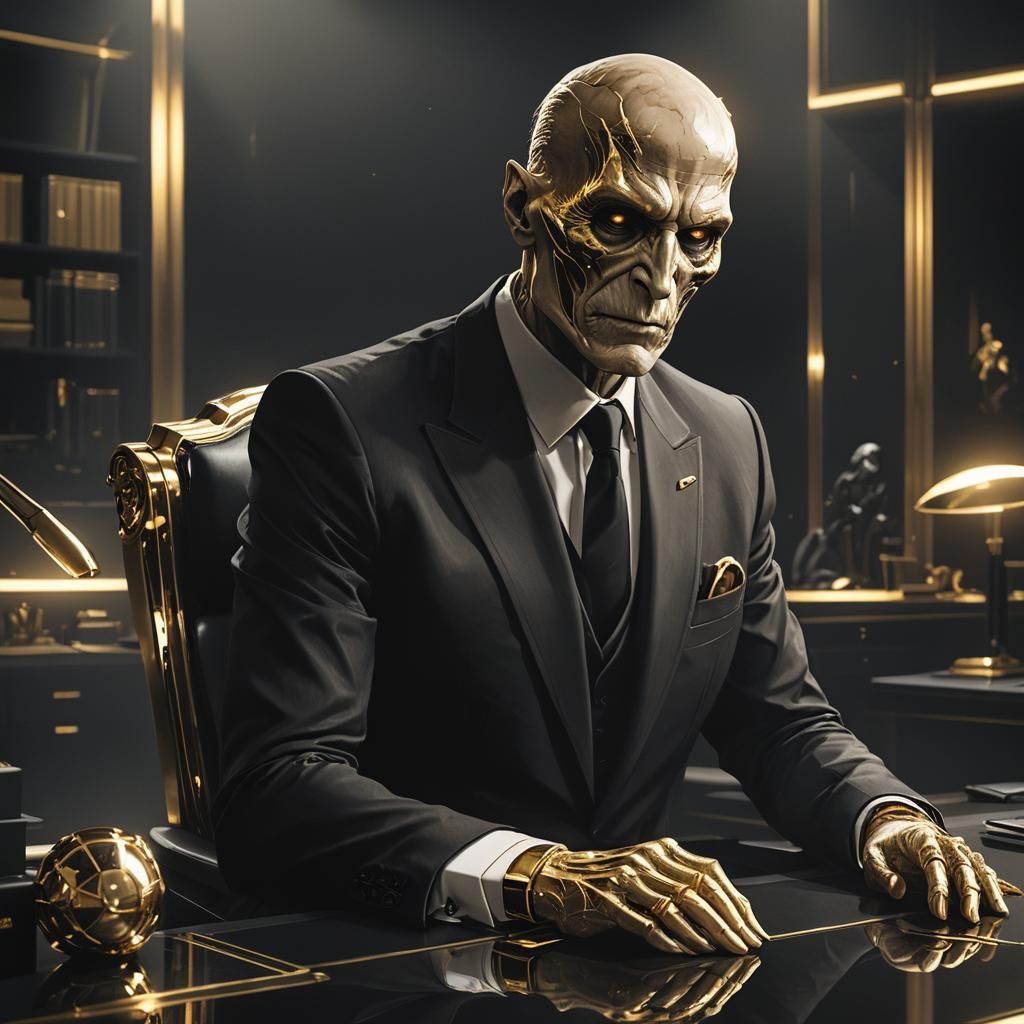 Lord Goldemort as Futuristic Tech Entrepreneur