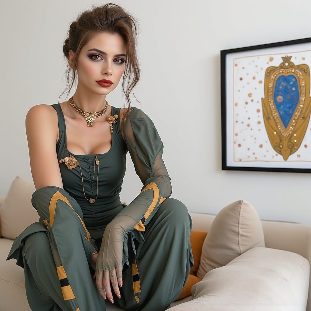 Star Trek Nurse Loxy in Light Pastel Uniform