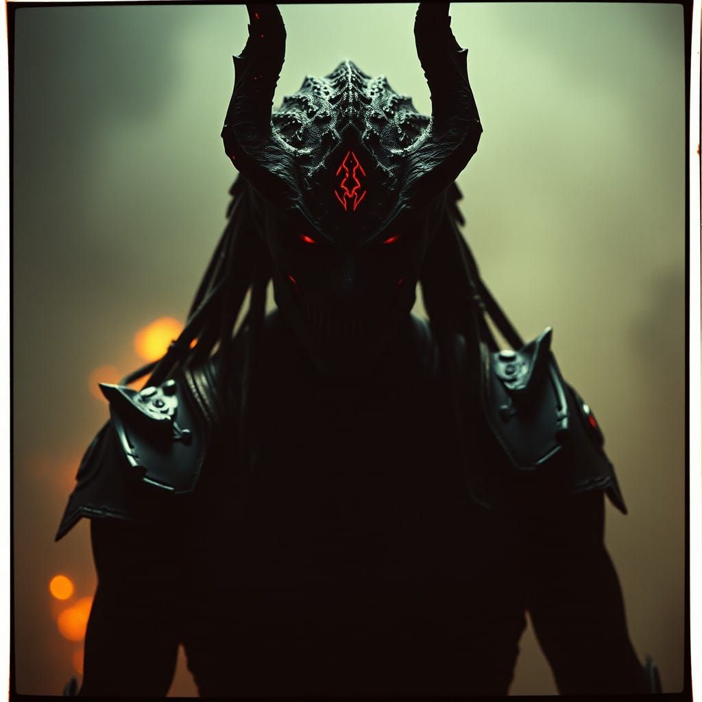 Epic Cinematic Masterpiece of Hades in Film Grain Vignette