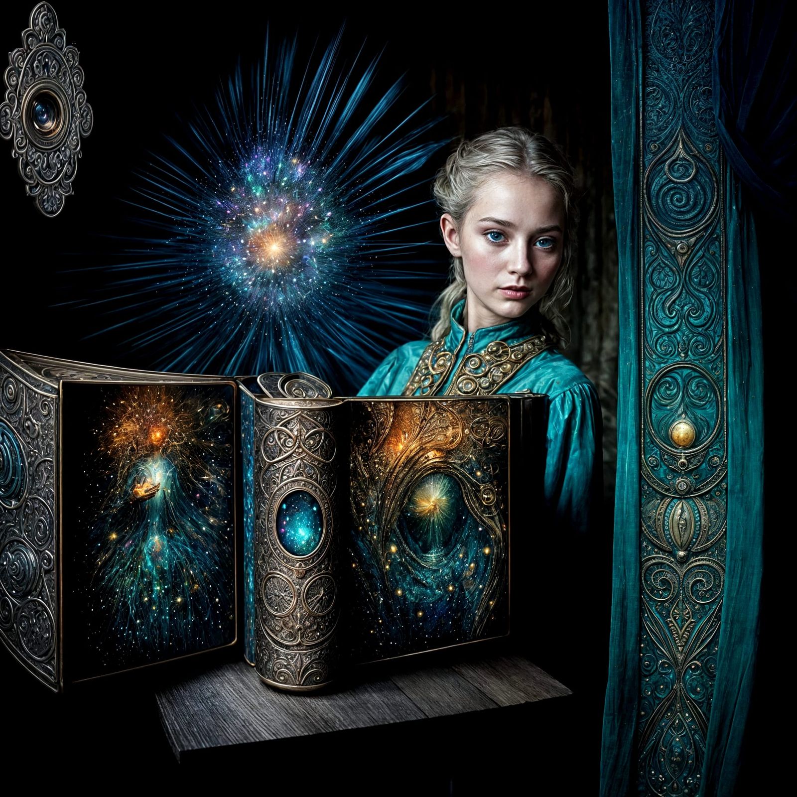 Exquisite Biological Dreamscape in Magical Realism Style