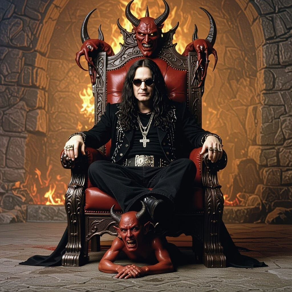 Ozzy Osbourne: King of Hell Photograph